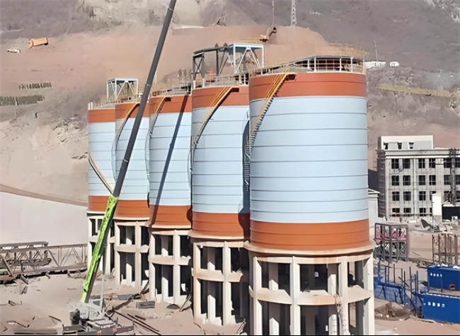 麟游高架钢板仓