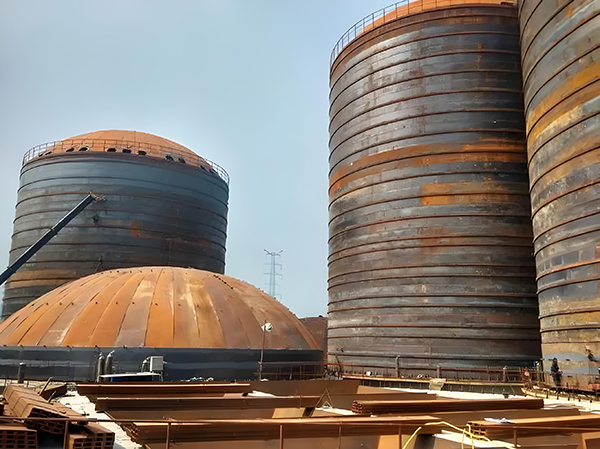 麟游焦粉钢板仓